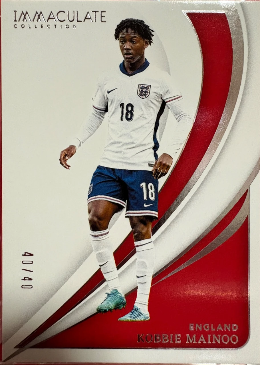 2024-25 Panini Immaculate Collection Kobbie Mainoo /40