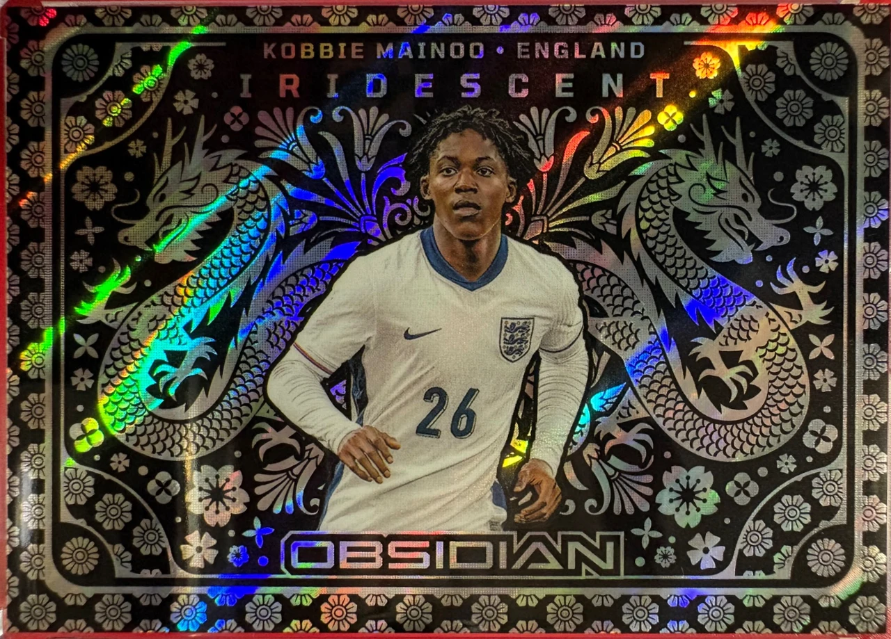 2024-25 Panini Obsidian Iridescent Kobbie Mainoo CaseHit