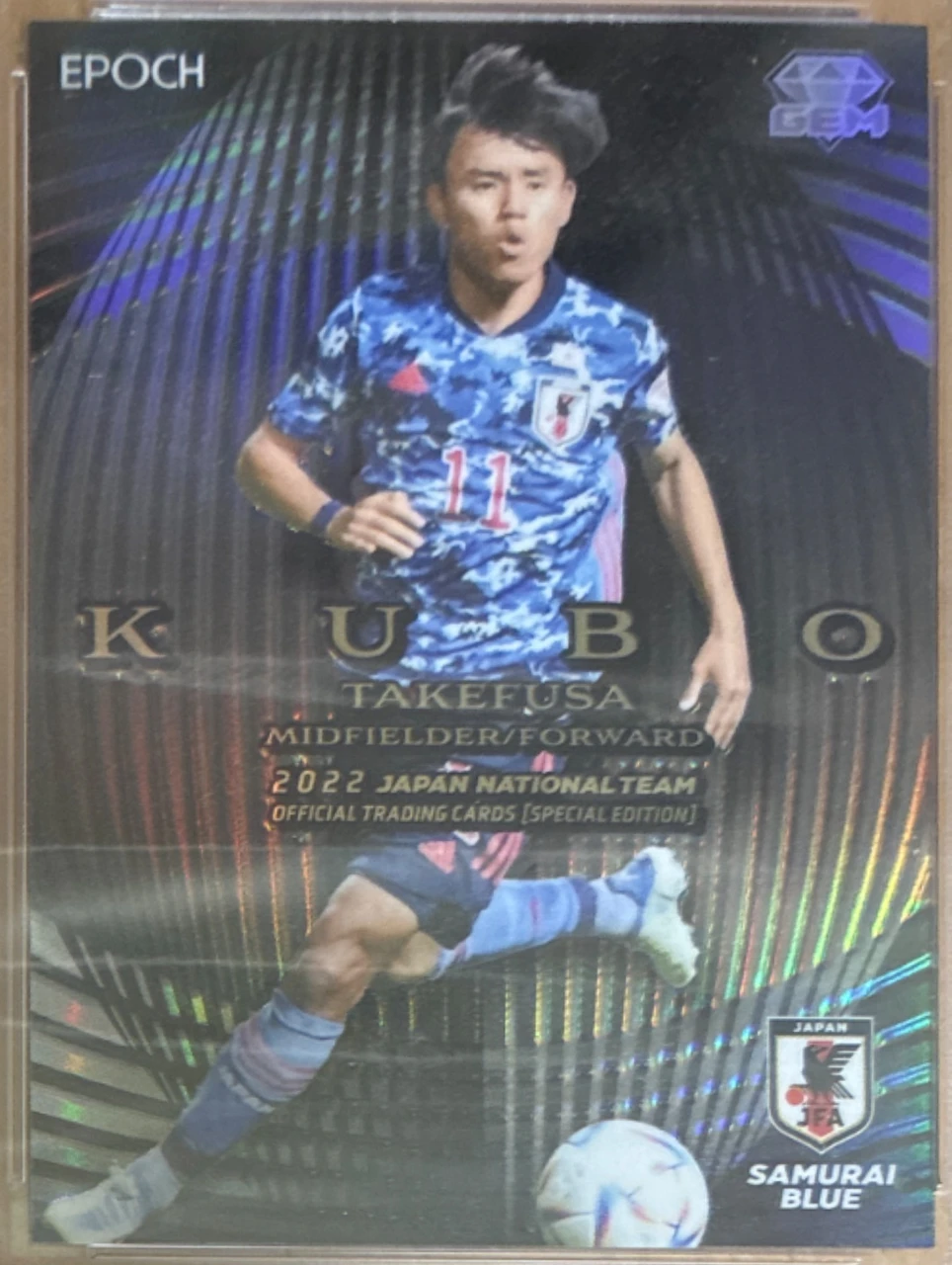 2022 EPOCH Japan National Team GEM Takefusa Kubo