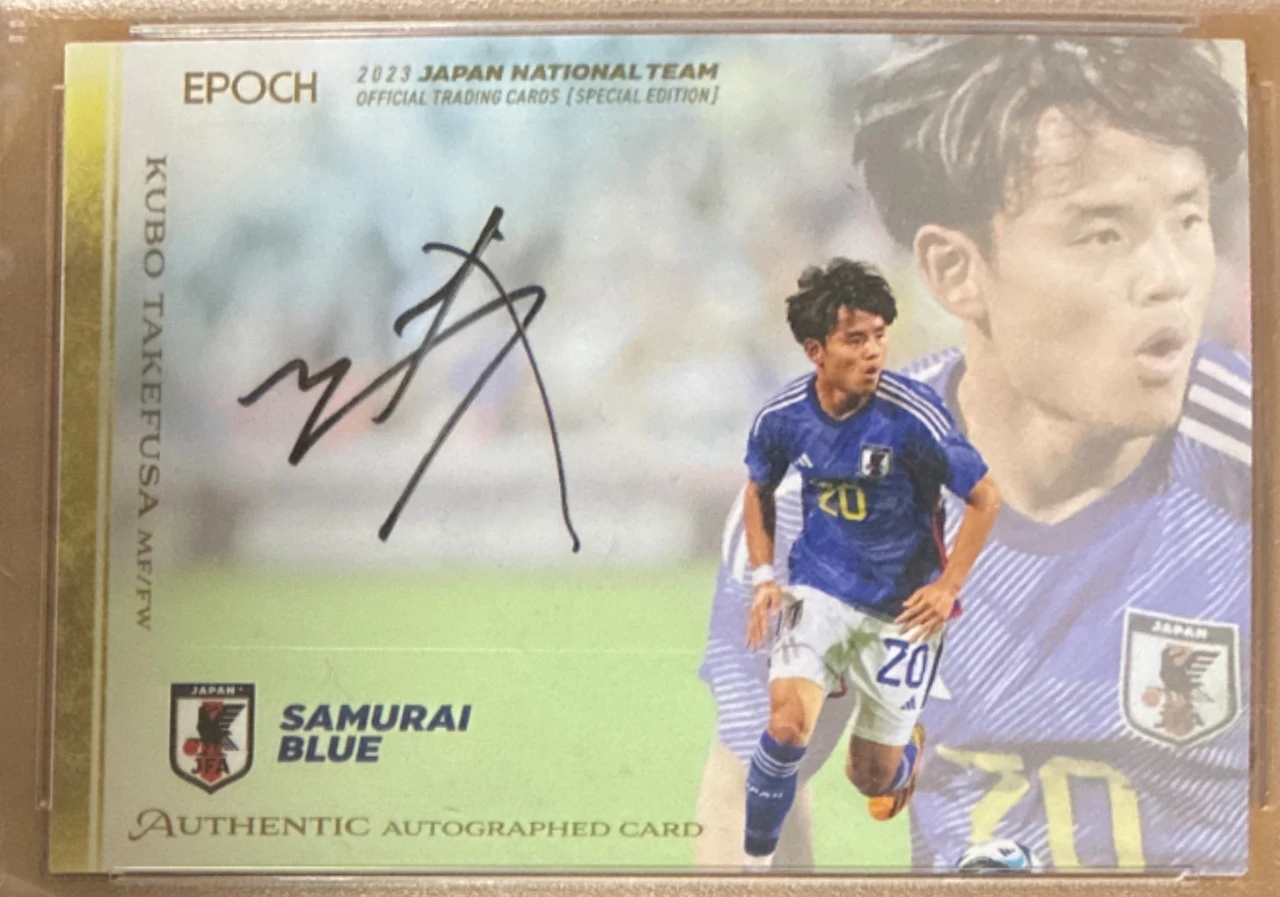 2023 EPOCH Japan National Team Takefusa Kubo Autograph
