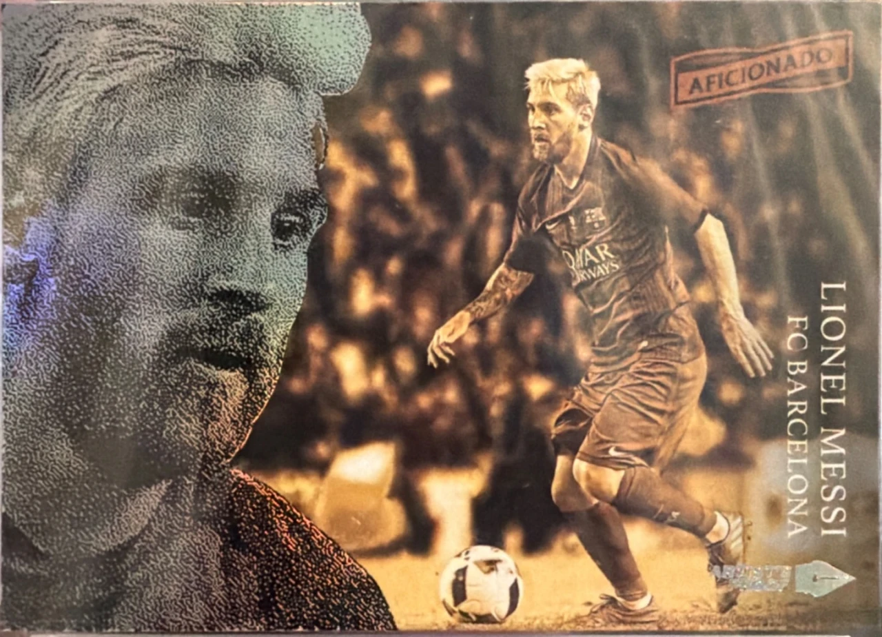 2016-17 PANINI - AFICIONADO SOCCER No.22 LIONEL MESSI