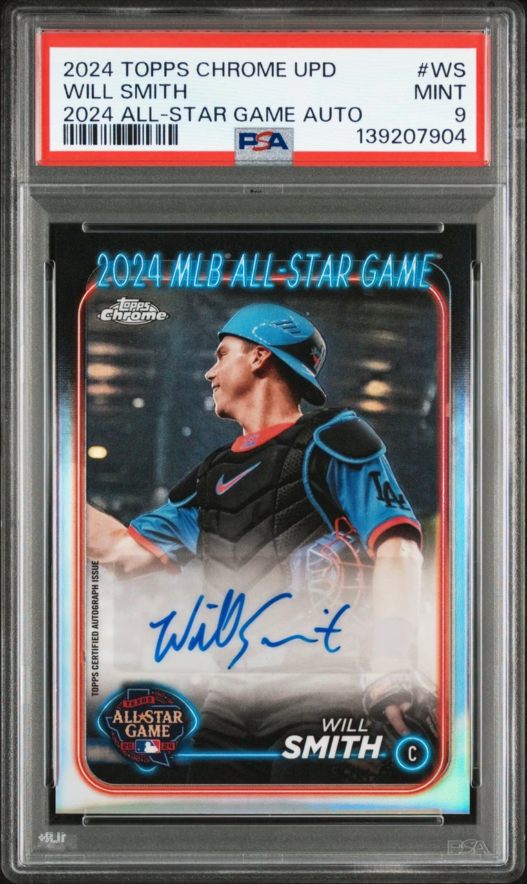2024 TOPPS CHROME UPDATE 2024 ALL-STAR GAME AUTOGRAPHS #WS WILL SMITH