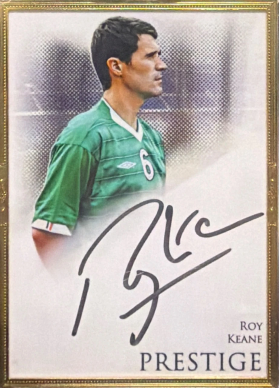 2025 Futera Unique Roy Keane Prestige Autograph