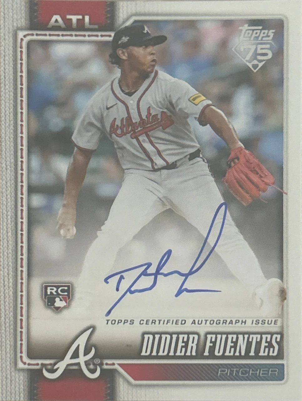 2026 Topps Didier Fuentes Rookie Autograph