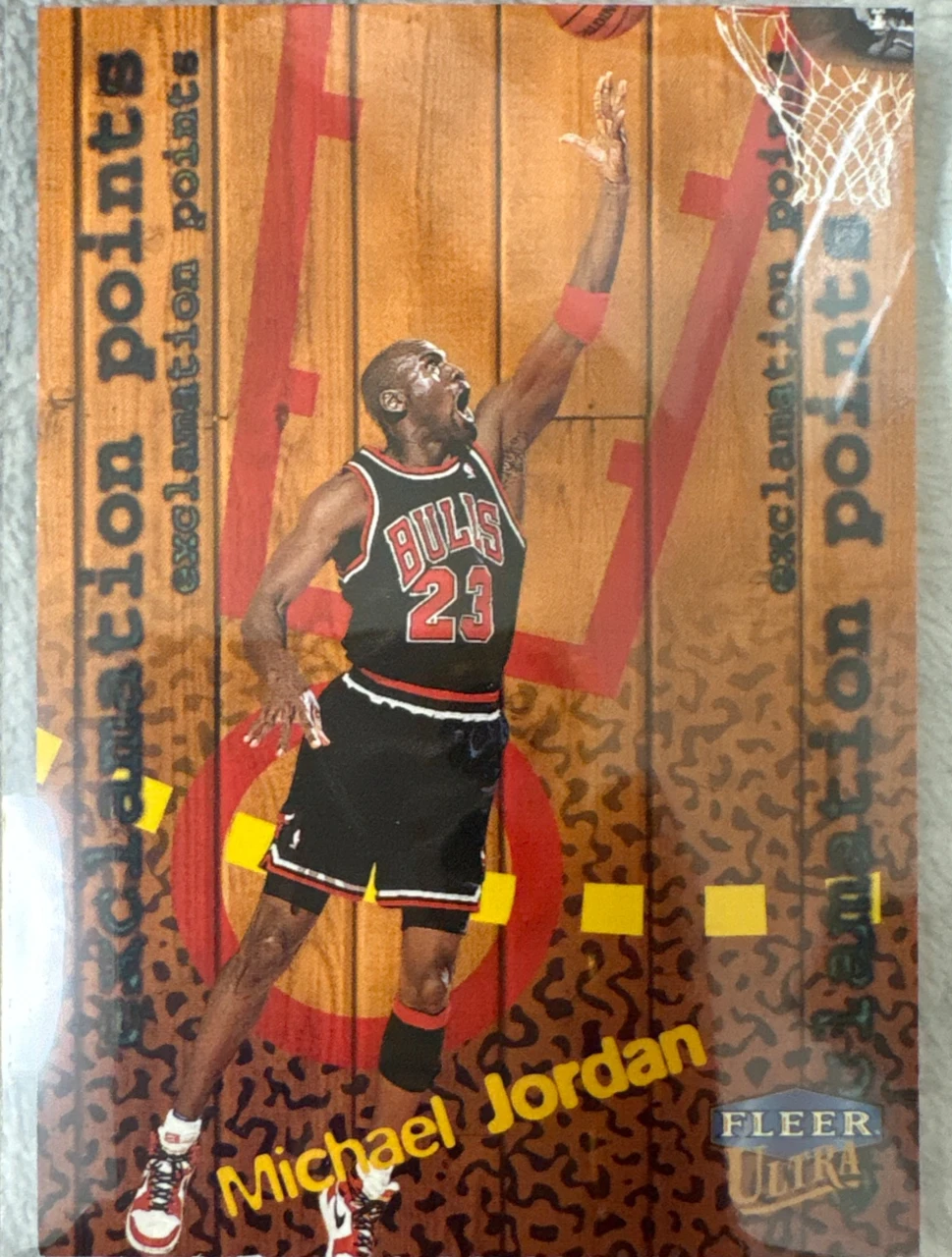1998-99 Fleer Ultra Exclamation Points Michael Jordan