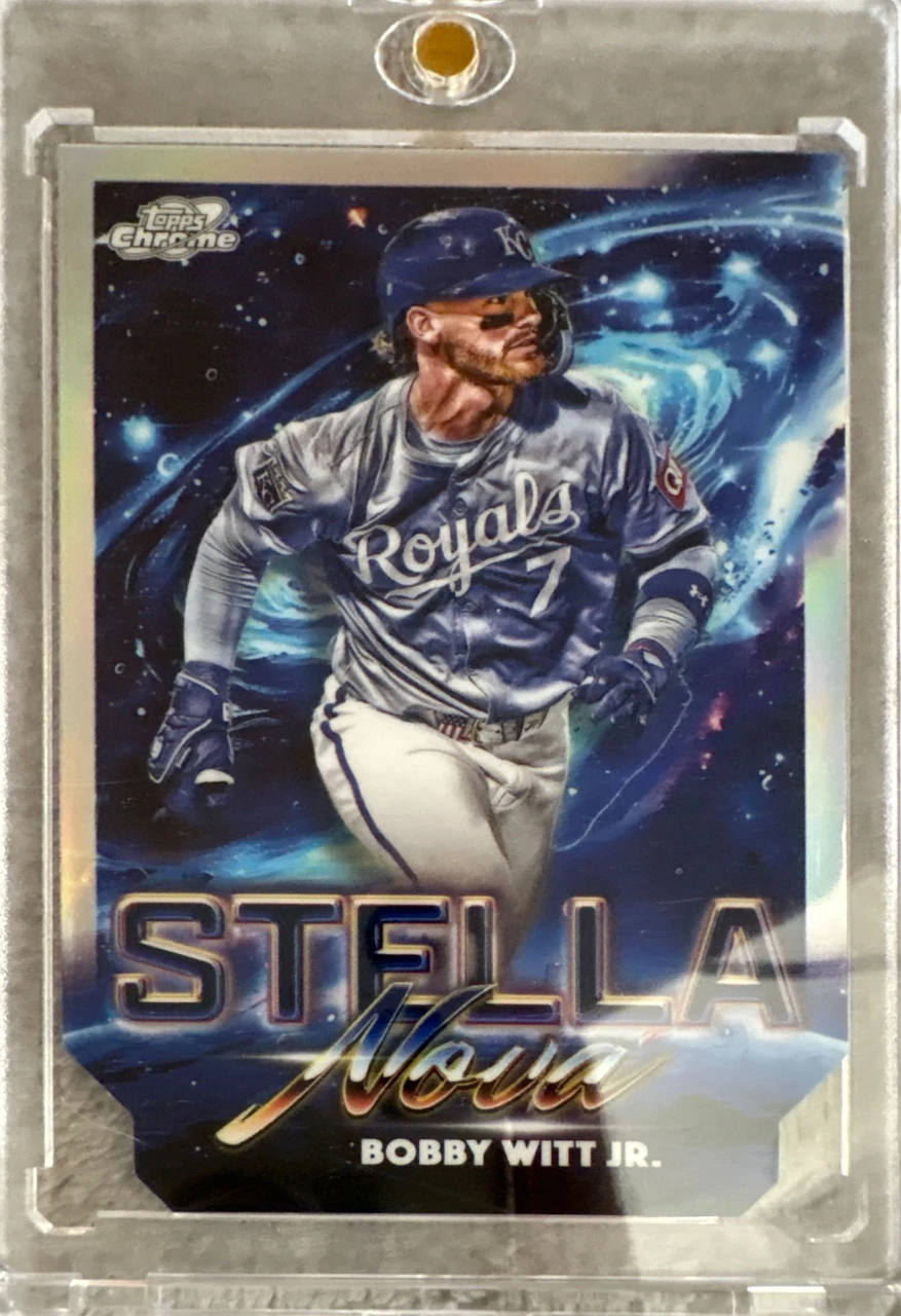 2025 Topps Chrome Stella Nova Bobby Witt Jr. SN-5