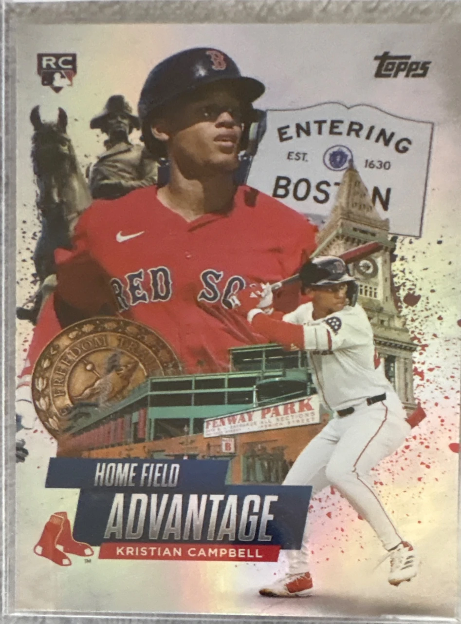 2025 Topps Home Field Advantage Kristian Campbell