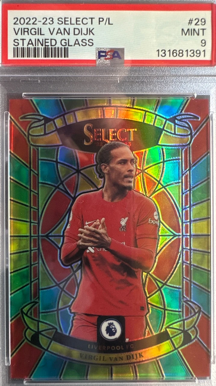 2022-23 Select Stained Glass Virgil van Dijk
