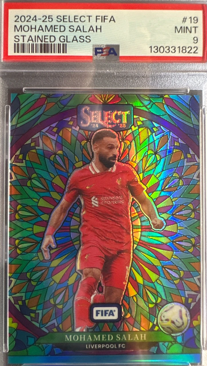 2024-25 Select FIFA Mohamed Salah Stained Glass