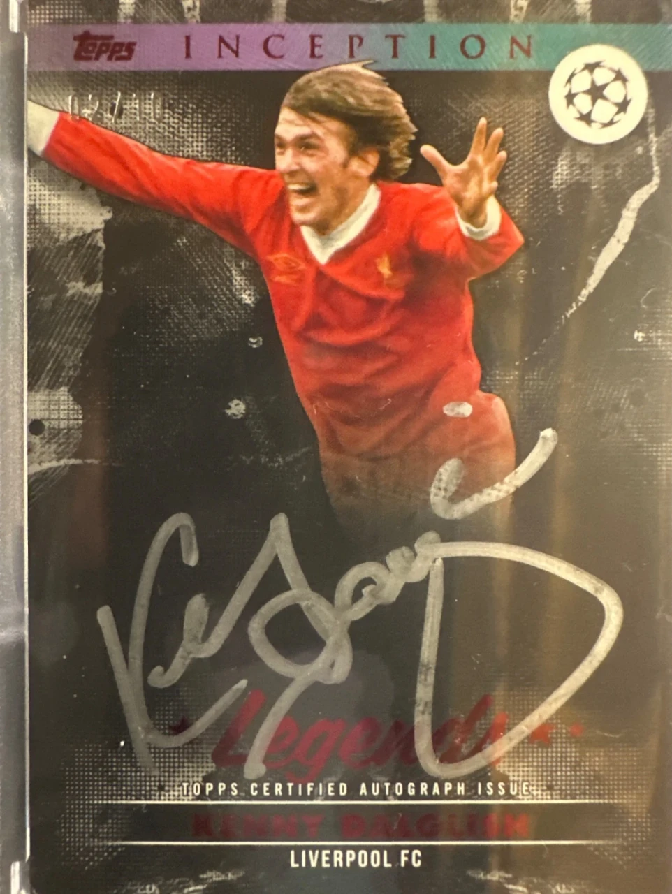 Topps UCC Inception 24/25 Kenny Dalglish Silver Signings Auto