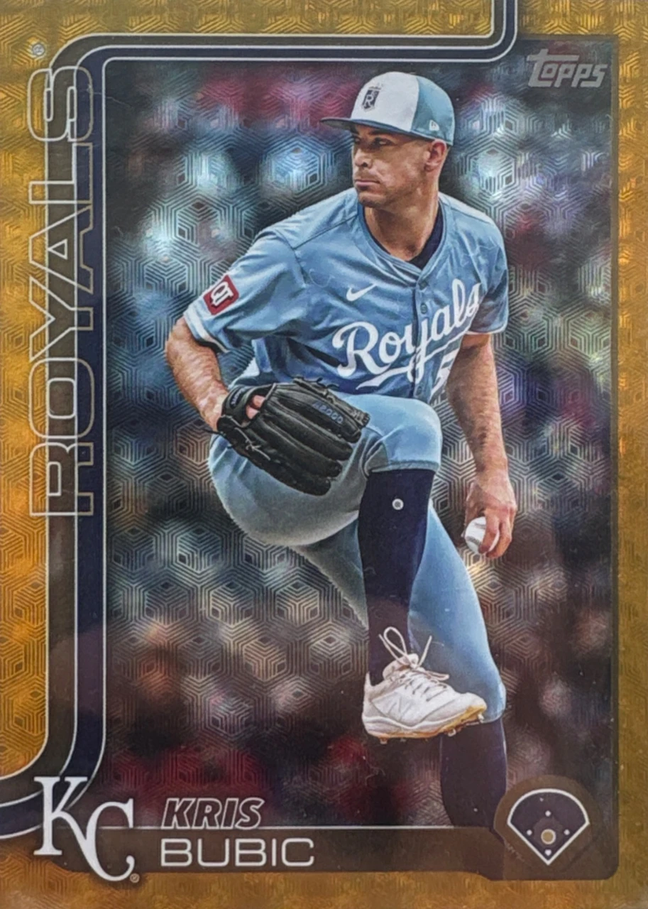 2025 TOPPS Chrome Update Kris Bubic 1/1 Superfractor