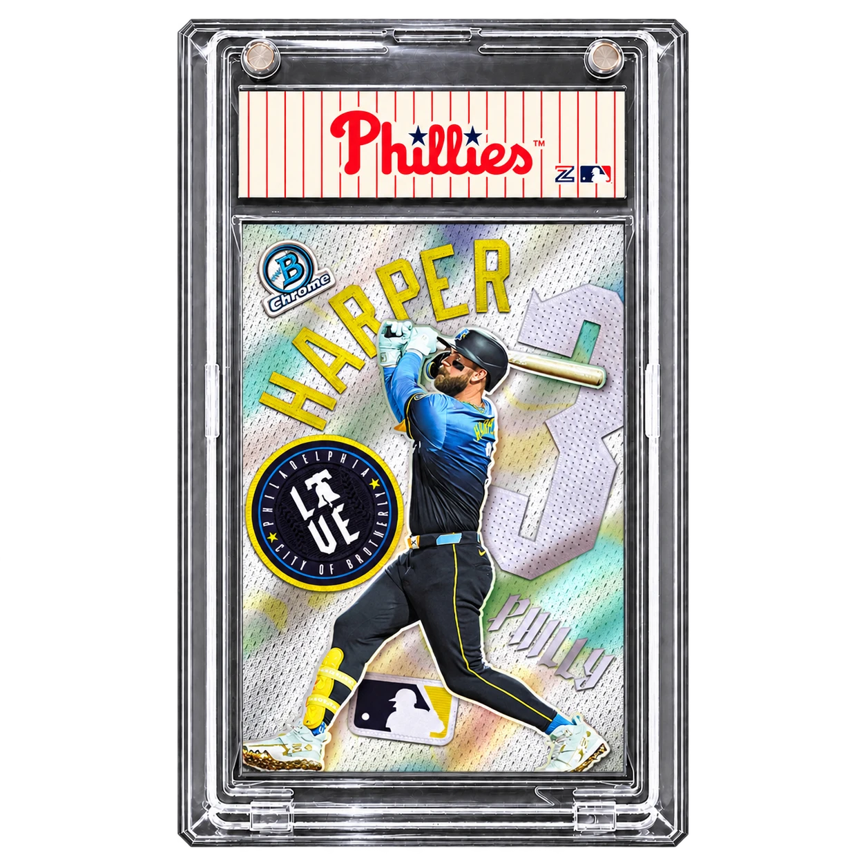 2024 Bowman Chrome Bryce Harper — City of Brotherly Love