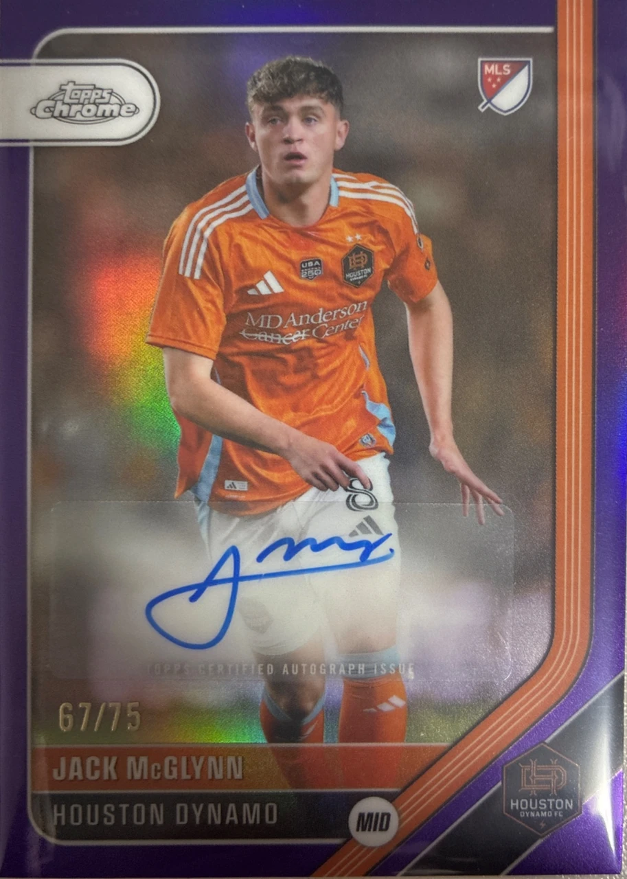 JACK McGLYNN autograph /75