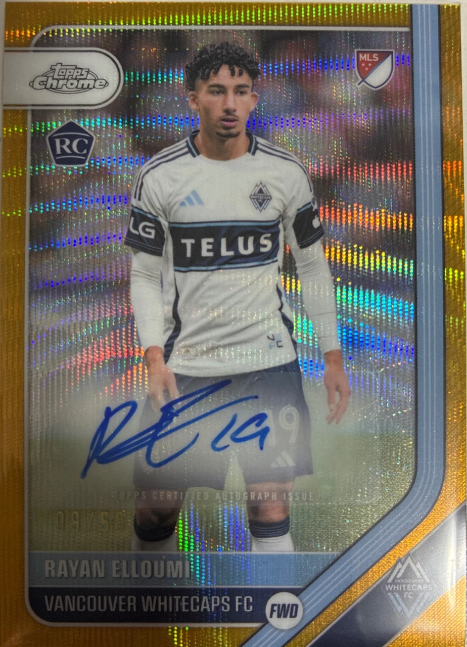 RAYAN ELLOUMI autograph /50