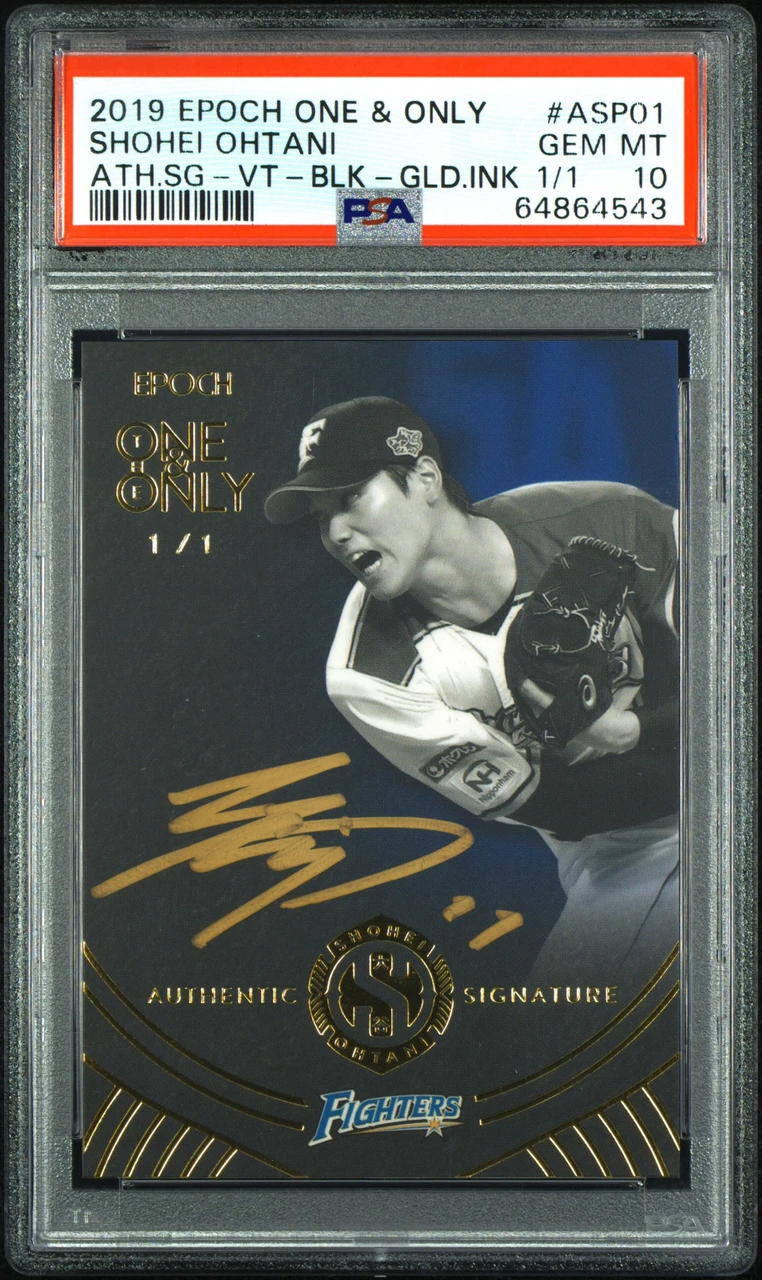 2019 Epoch One & Only Shohei Ohtani #ASP01