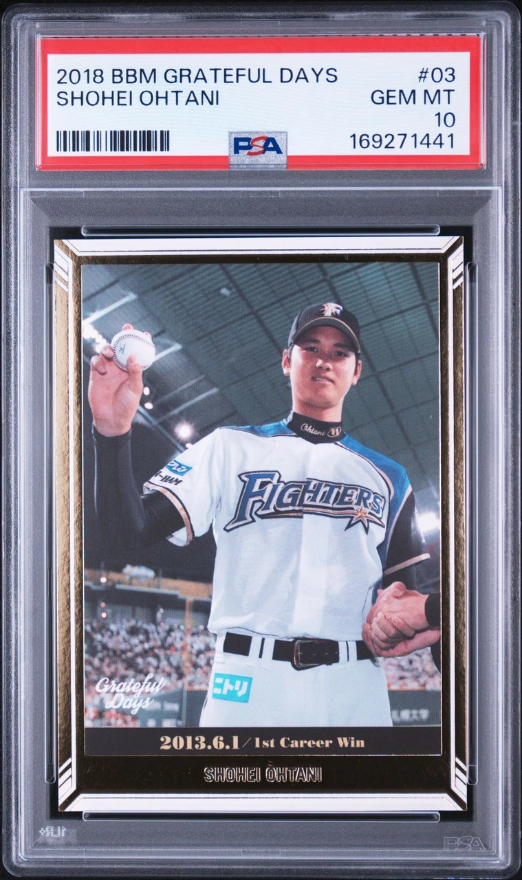 2018 BBM Grateful Days Shohei Ohtani #03