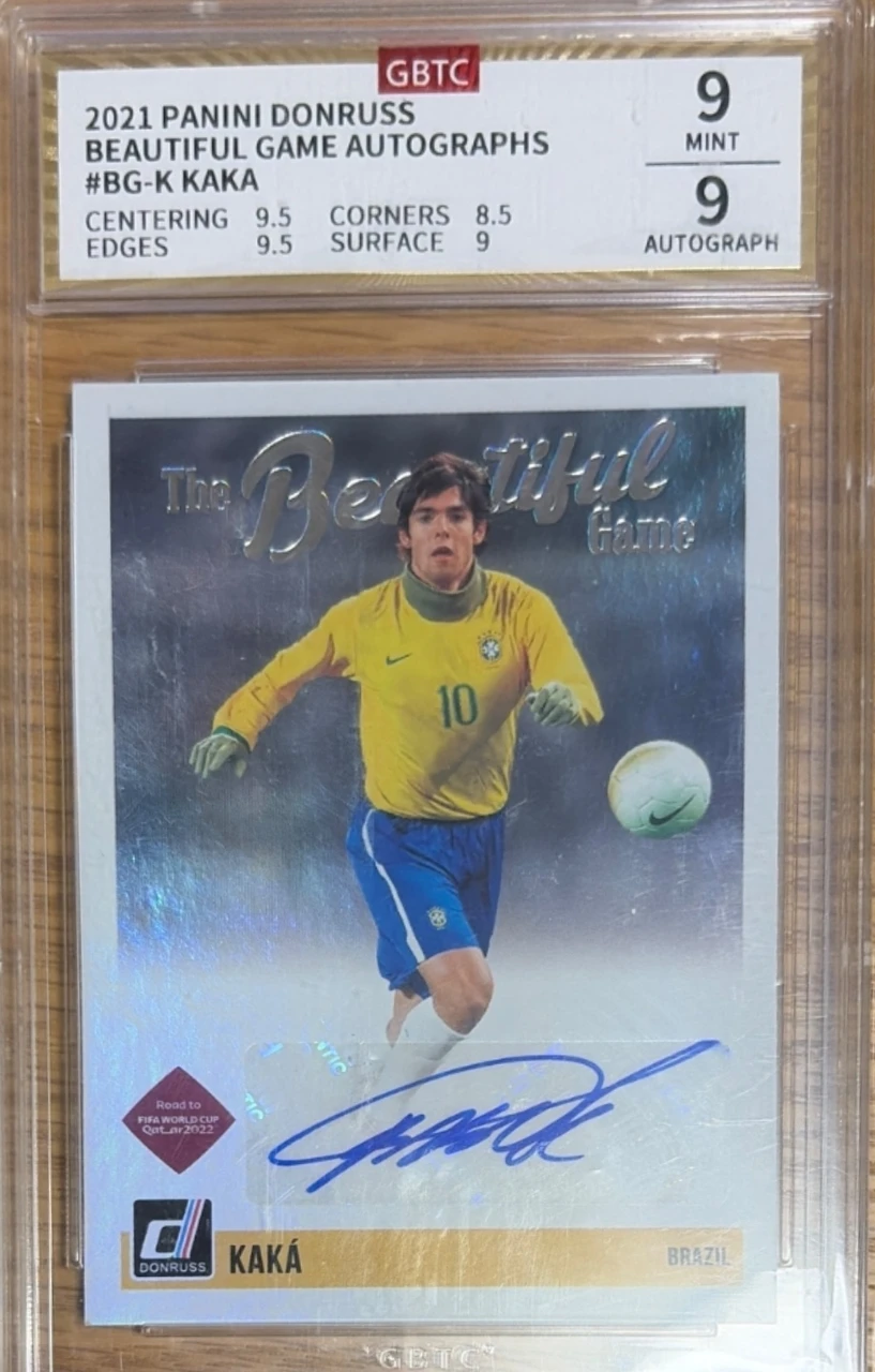 2021 Panini Donruss The Beautiful Game Autographs Kaka