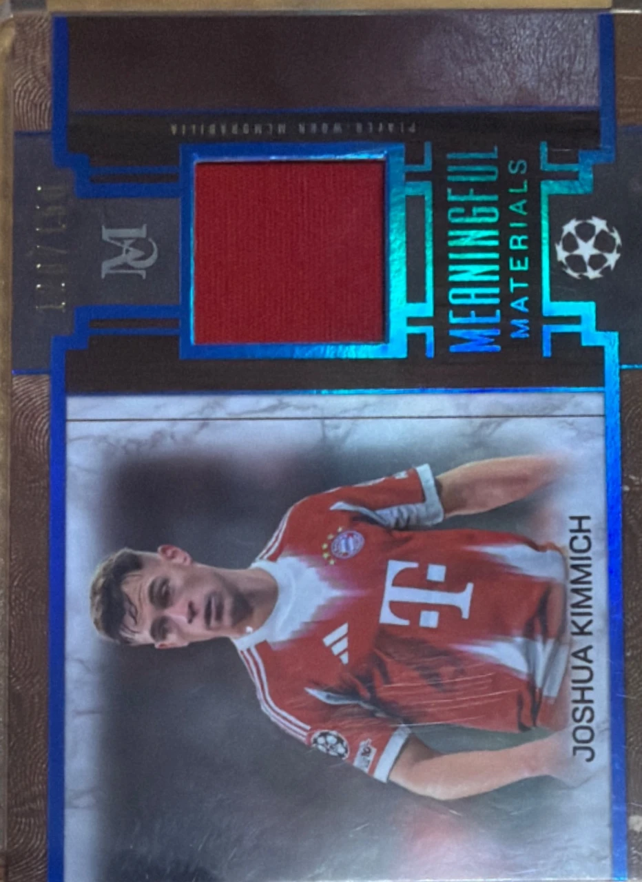 2025/26 Topps Museum Collection Meaningful Material Relic Joshua Kimmich