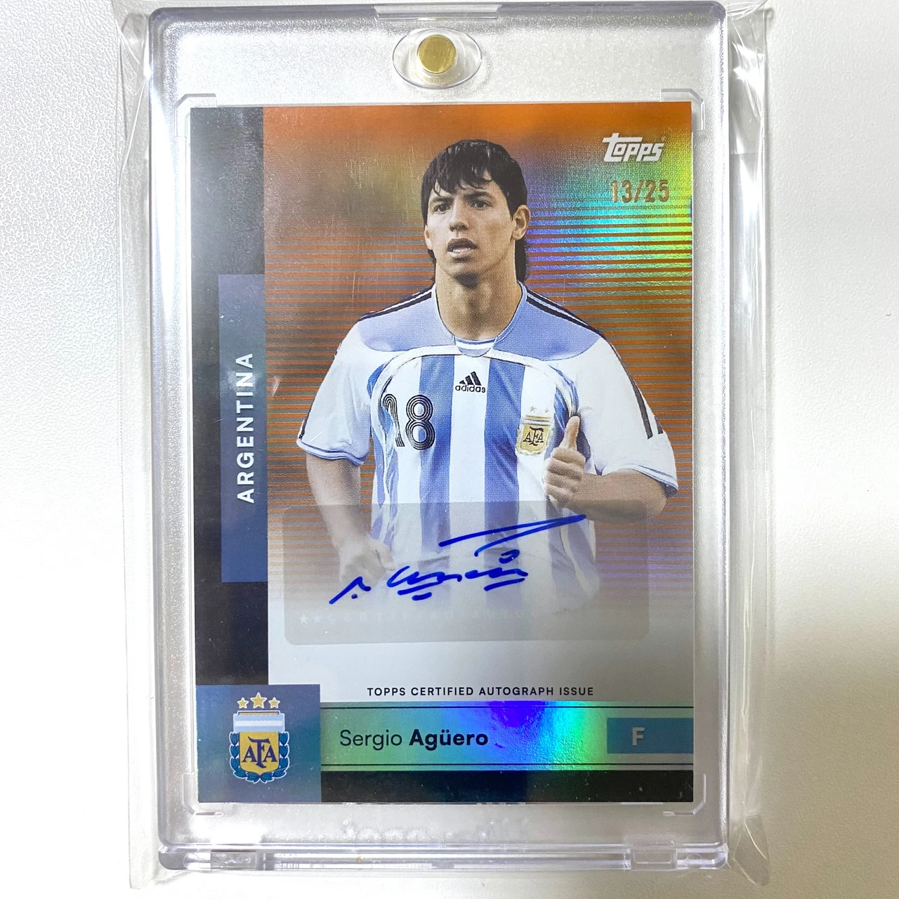 Agüero Argentina auto