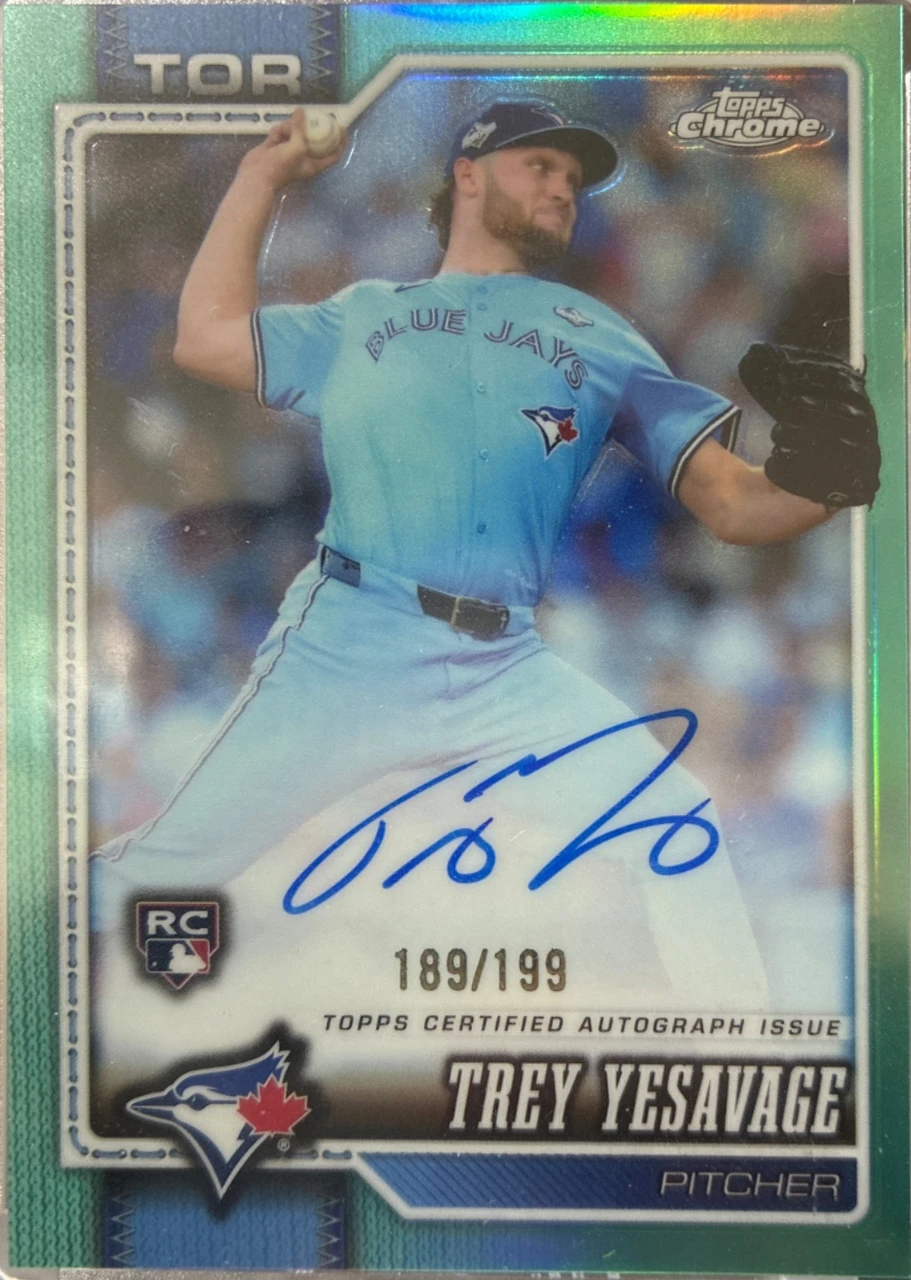 TOPPS CHROME2026 Trey Yesavage/199