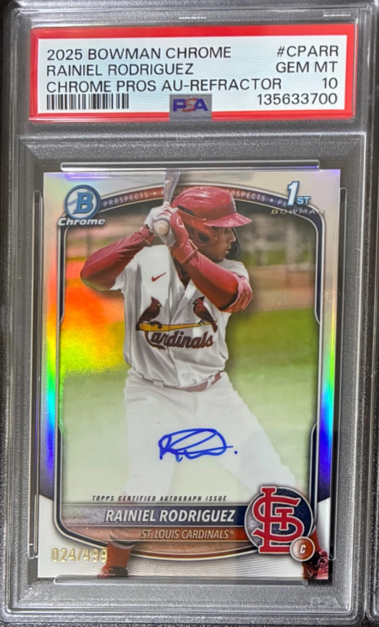 TOPPS Bowman CHROME2025 Rainiel Rodriguez