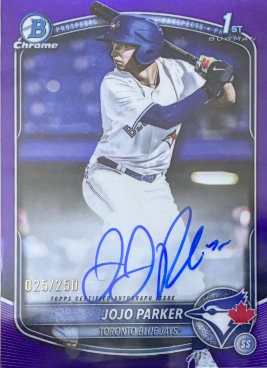 2025 Bowman Draft JoJo Parker/250