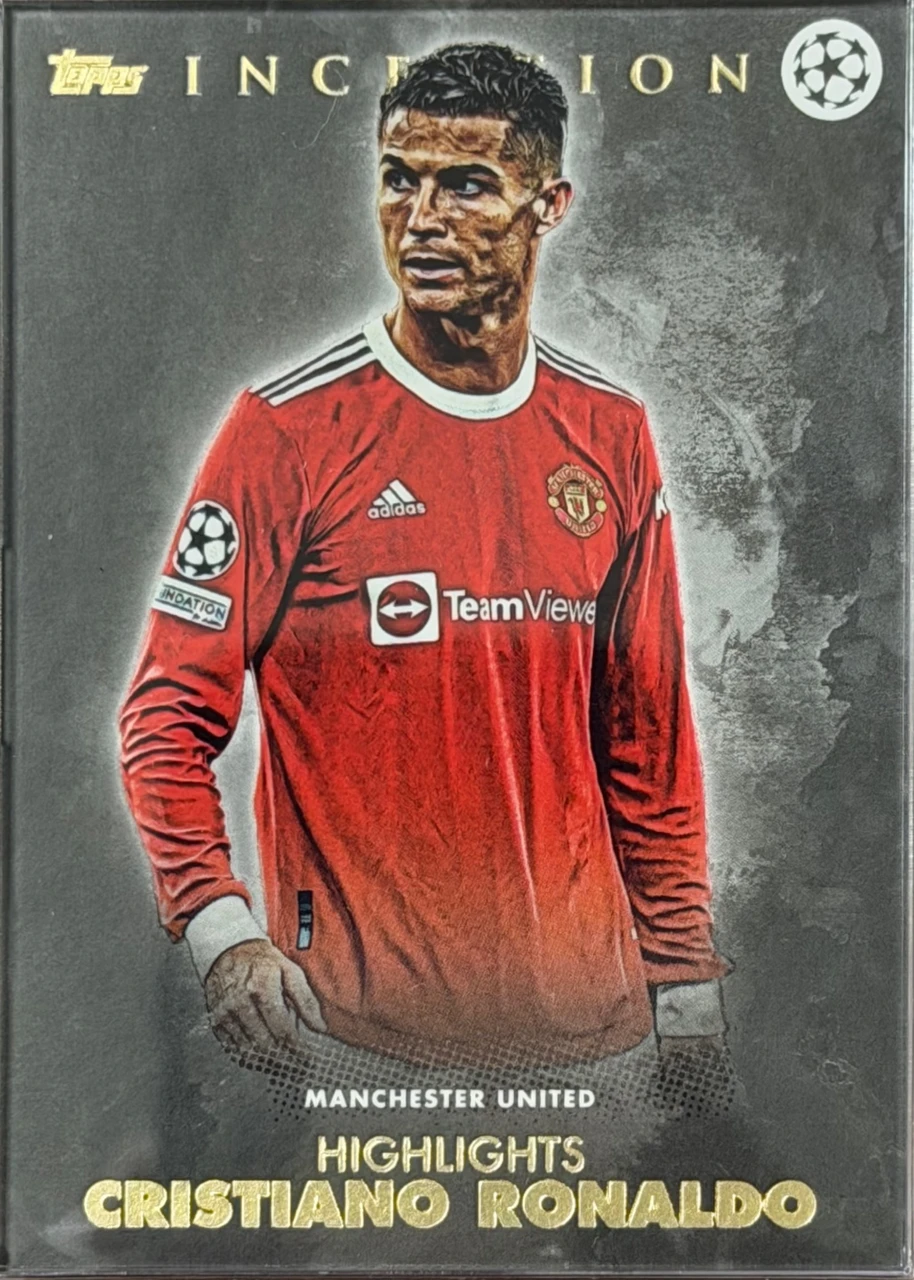 2022 Topps Inception Cristiano Ronaldo Highlights