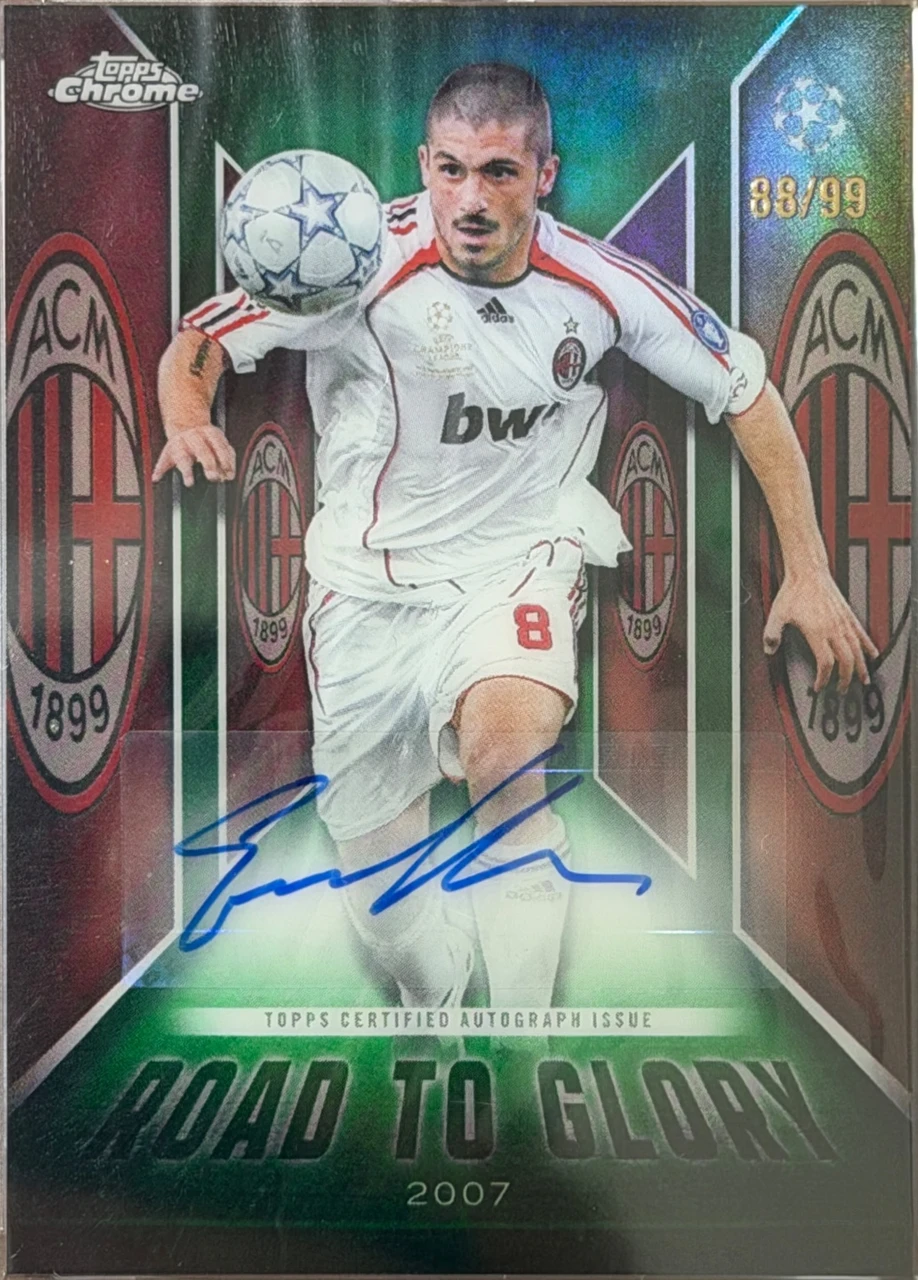 2025 Topps Chrome Road to Glory Gennaro Gattuso