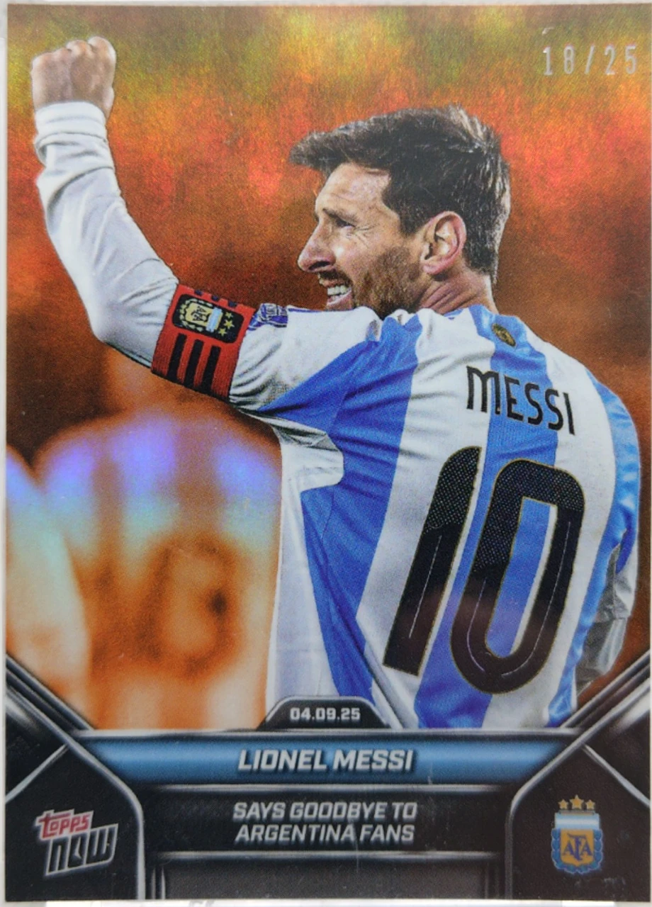 Topps Now - Lionel Messi