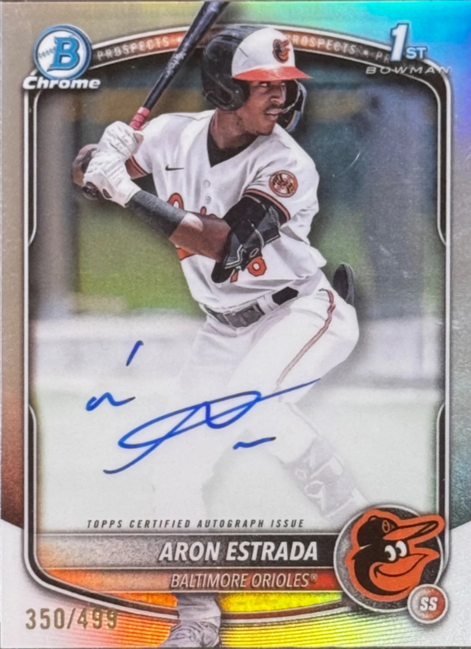 Aron Estrada 1st Auto refractor