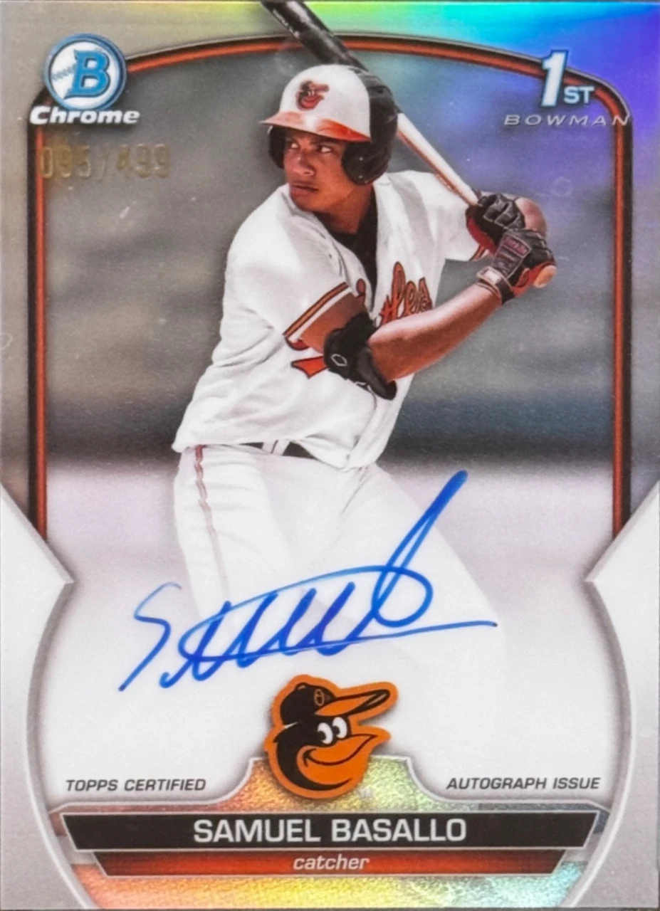 Samuel Basallo 1st Auto refractor