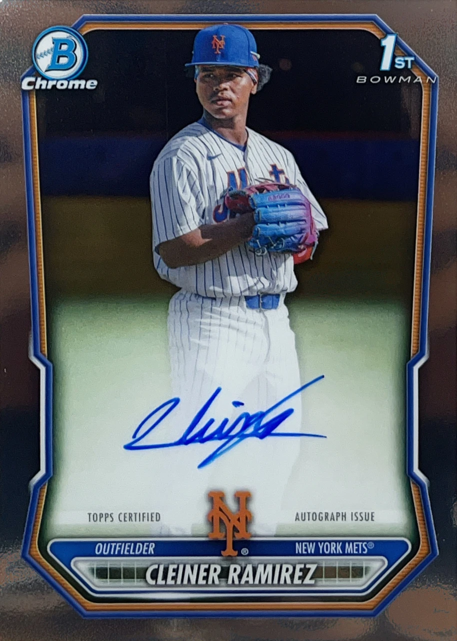 2026 Bowman Chrome Baseball - Bowman Chrome Prospect Autograph - Cleiner Ramirez #CPA-CR