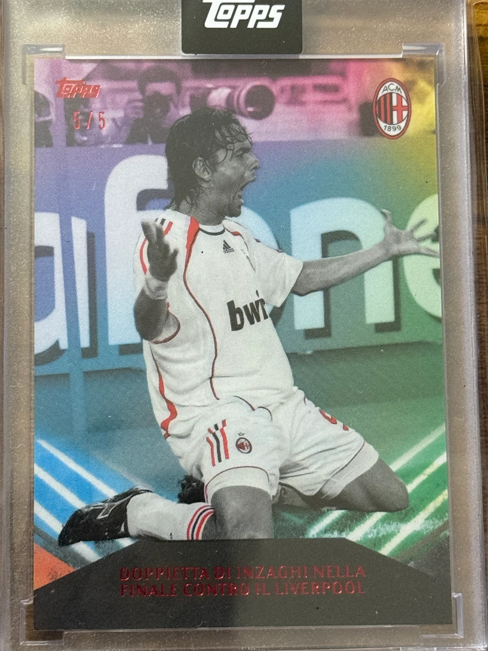 Topps AC Milan 125th Anniversario Inzaghi /5