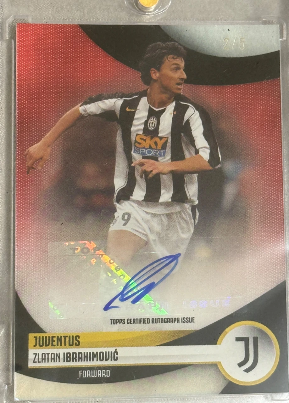 Topps Juventus Team Set Zlatan Ibrahimovic /5