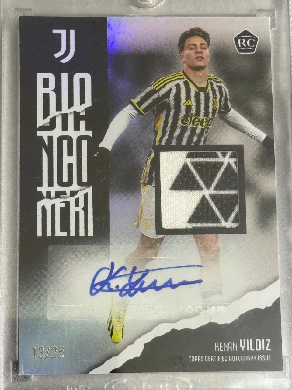 Topps Juventus Team Set 2023-24 Kenan Yildiz /25