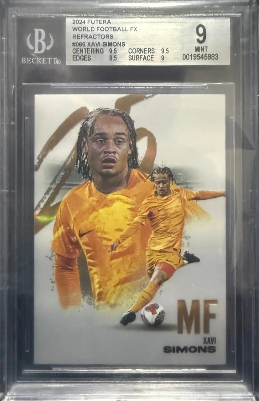 2024 Futera World Football FX #066 Xavi Simons