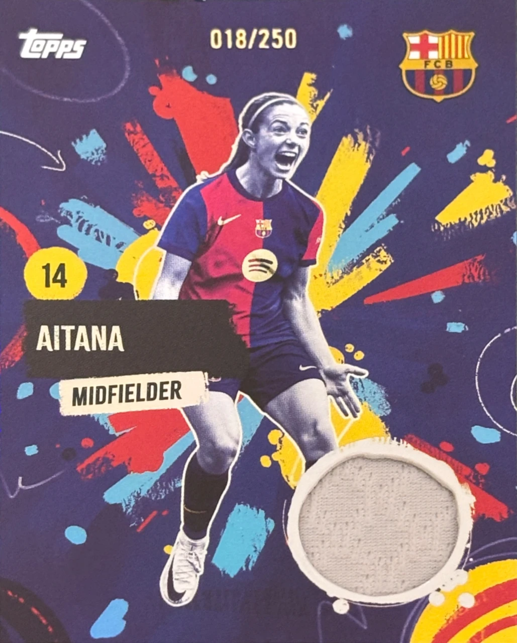 2024-25 Topps BARCA RUMBA Aitana Bonmati /250