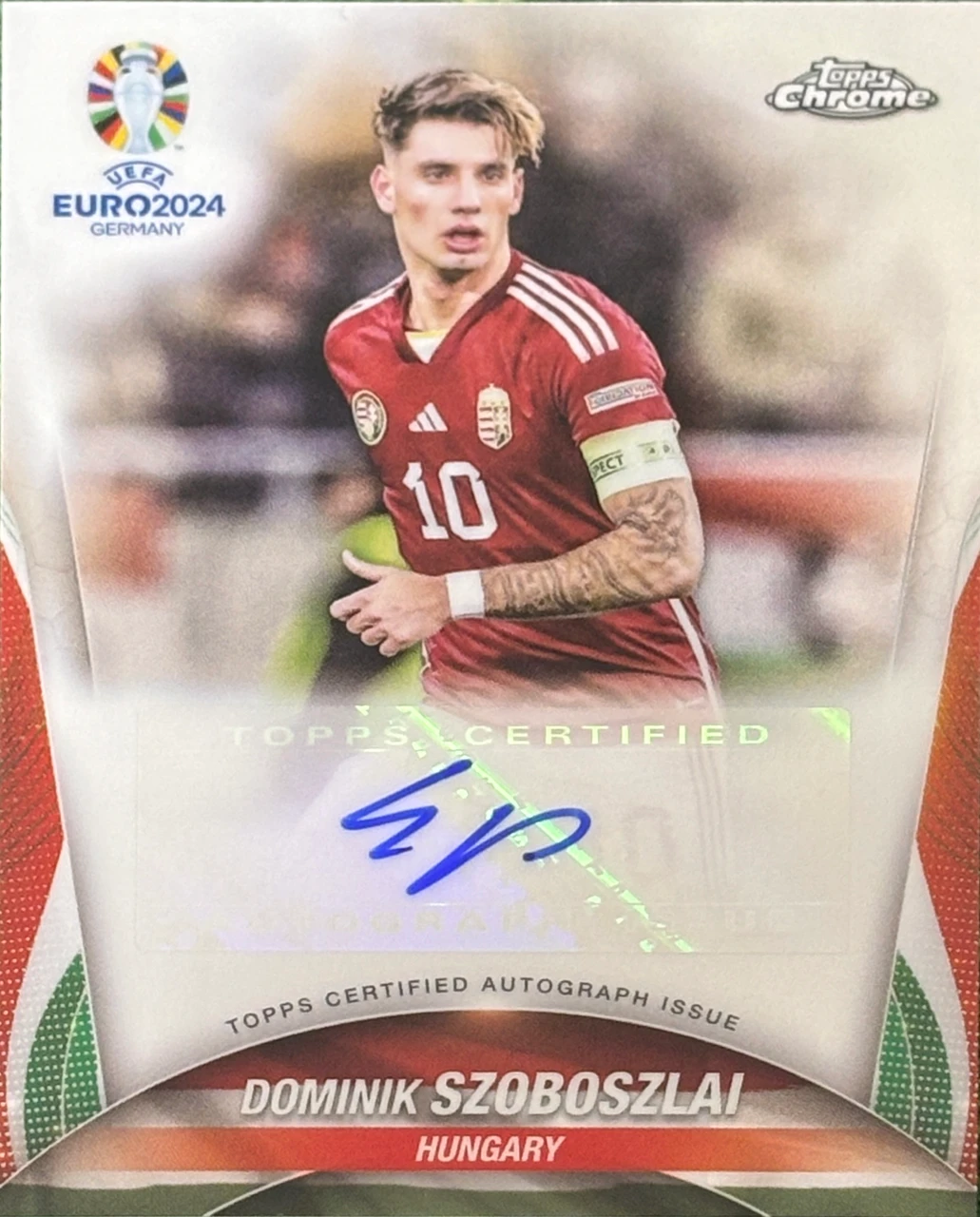 2024 Topps Chrome EURO Dominik Szoboszlai