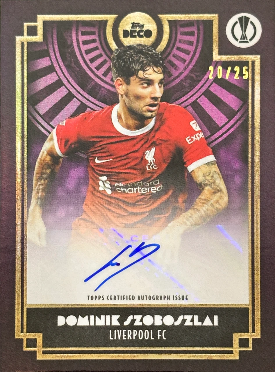 2023 Topps DECO Dominik Szoboszlai /25