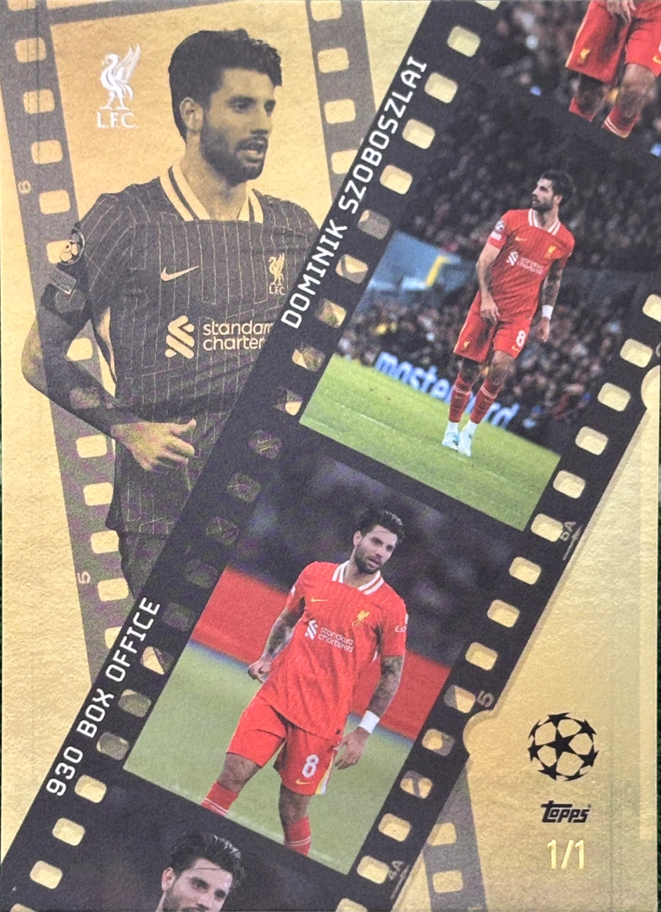2024/25 topps Total Football Box Office Dominik Szoboszlai 1/1