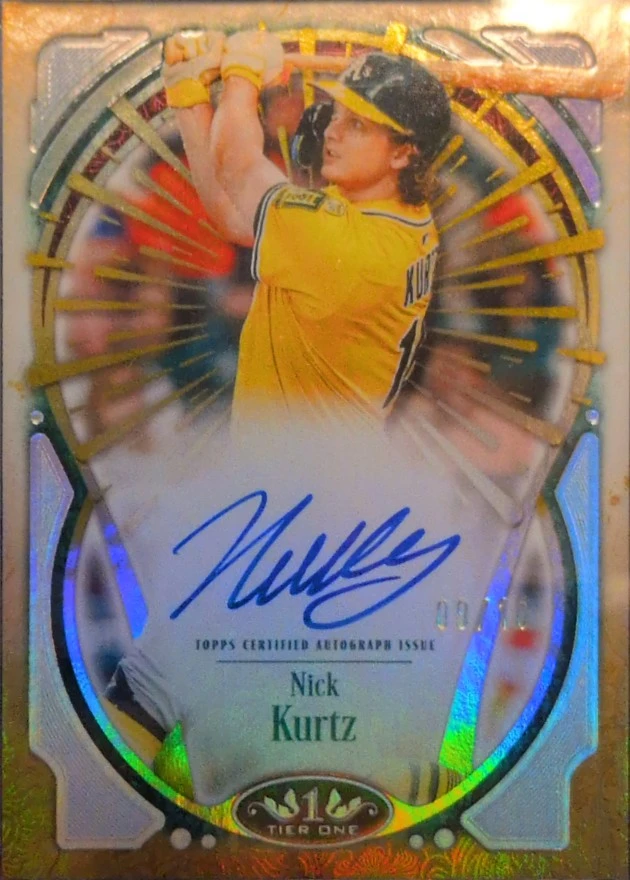 Nick Kurtz　9/10 Tier One Holo Silver Foil