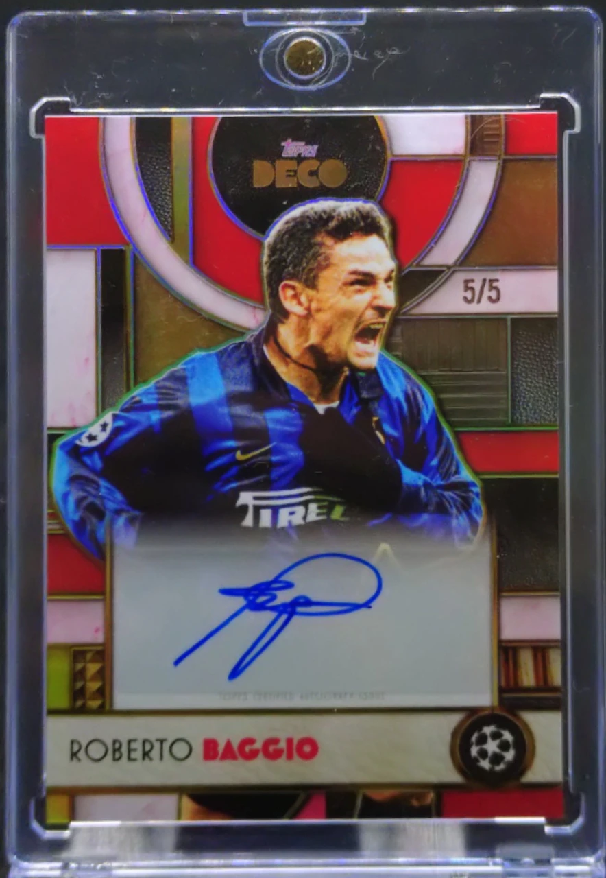 2025/26 Topps Deco Roberto Baggio Autograph