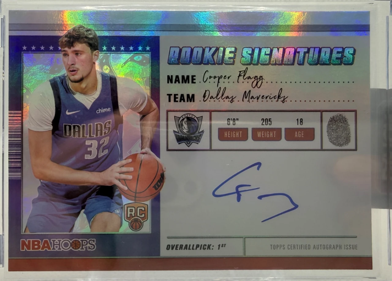 Rookie Signatures COOPER FLAGG