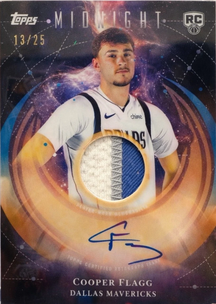 Rookie Jersey Autographs Moonrise /25 COOPER FLAGG