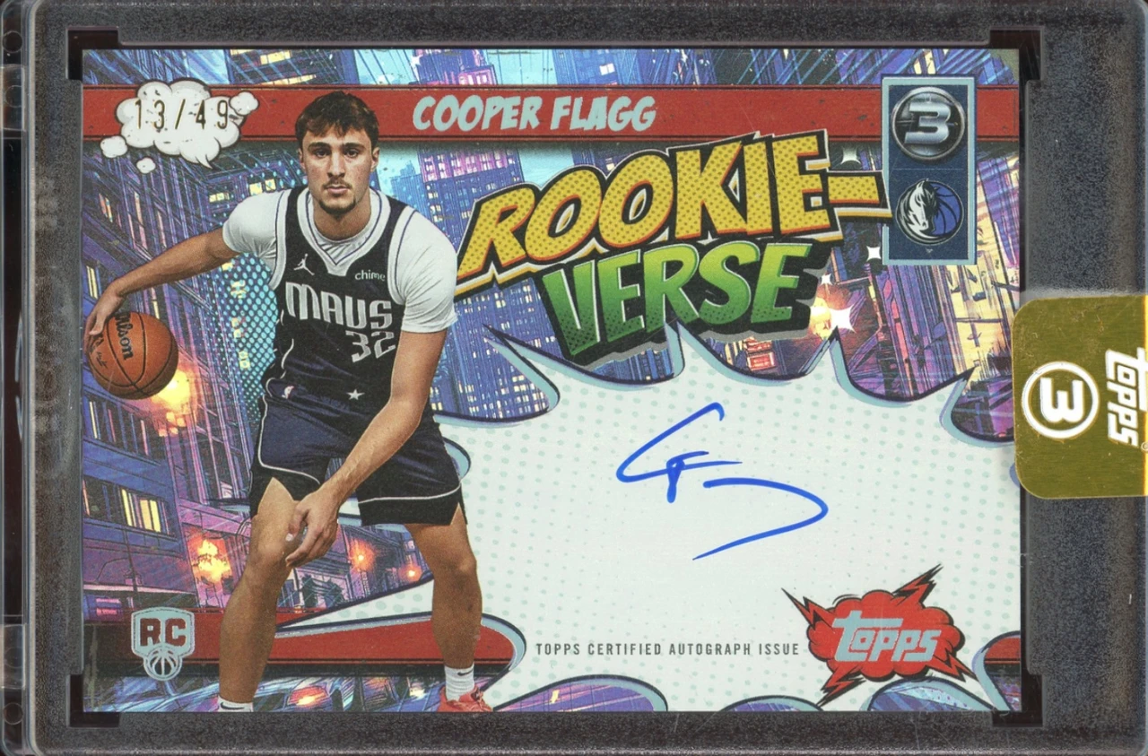 Rookie-Verse Autograph COOPER FLAGG