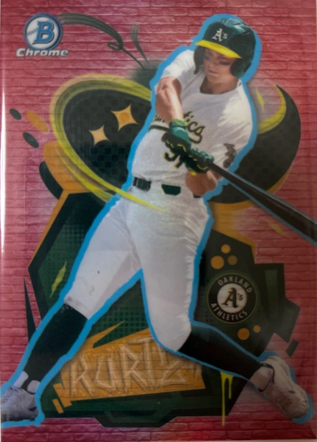 2024 Bowman Chrome Final Draft Nick Kurtz