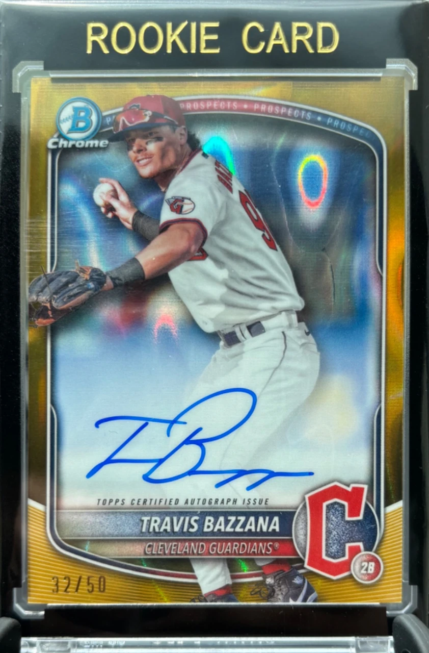 2025 Bowman Chrome Travis Bazzana Prospect Autograph