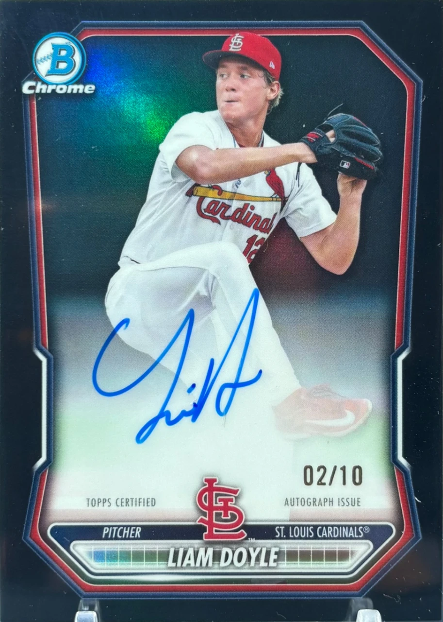 2026 Bowman Chrome Liam Doyle Autograph