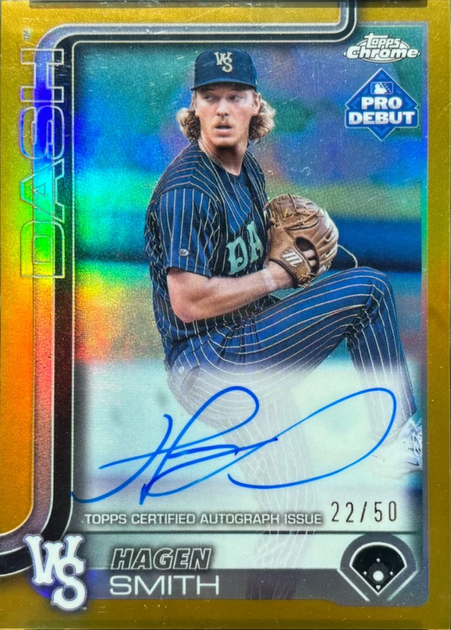 2024 Topps Pro Debut Hagen Smith Auto