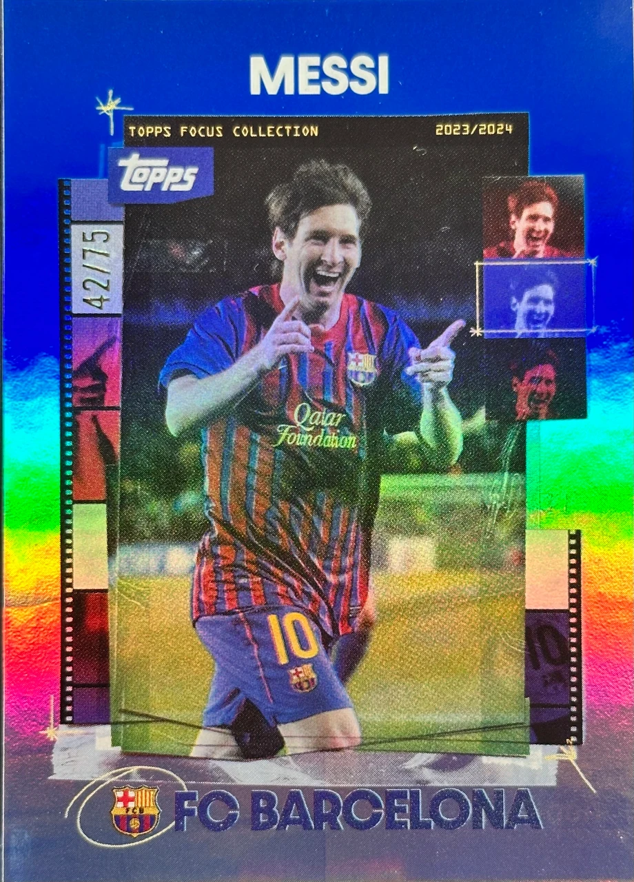 2023-24 Topps Focus Fc Barcelona Lionel Messi